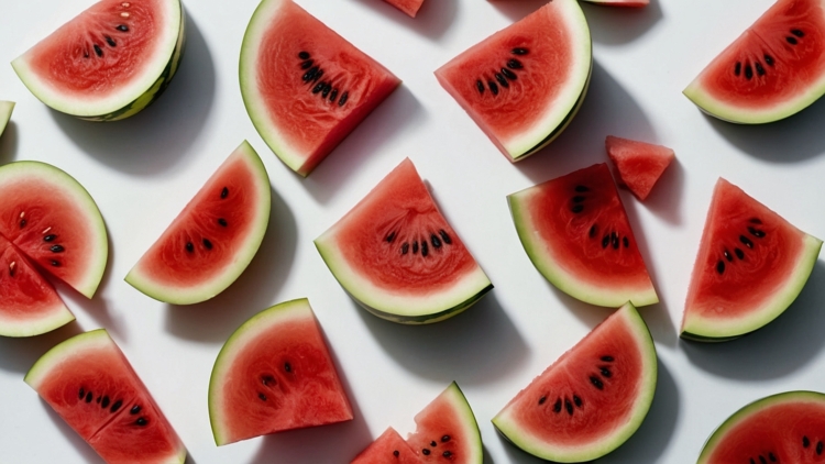 Fresh & Vibrant: Watermelon Slices Pattern