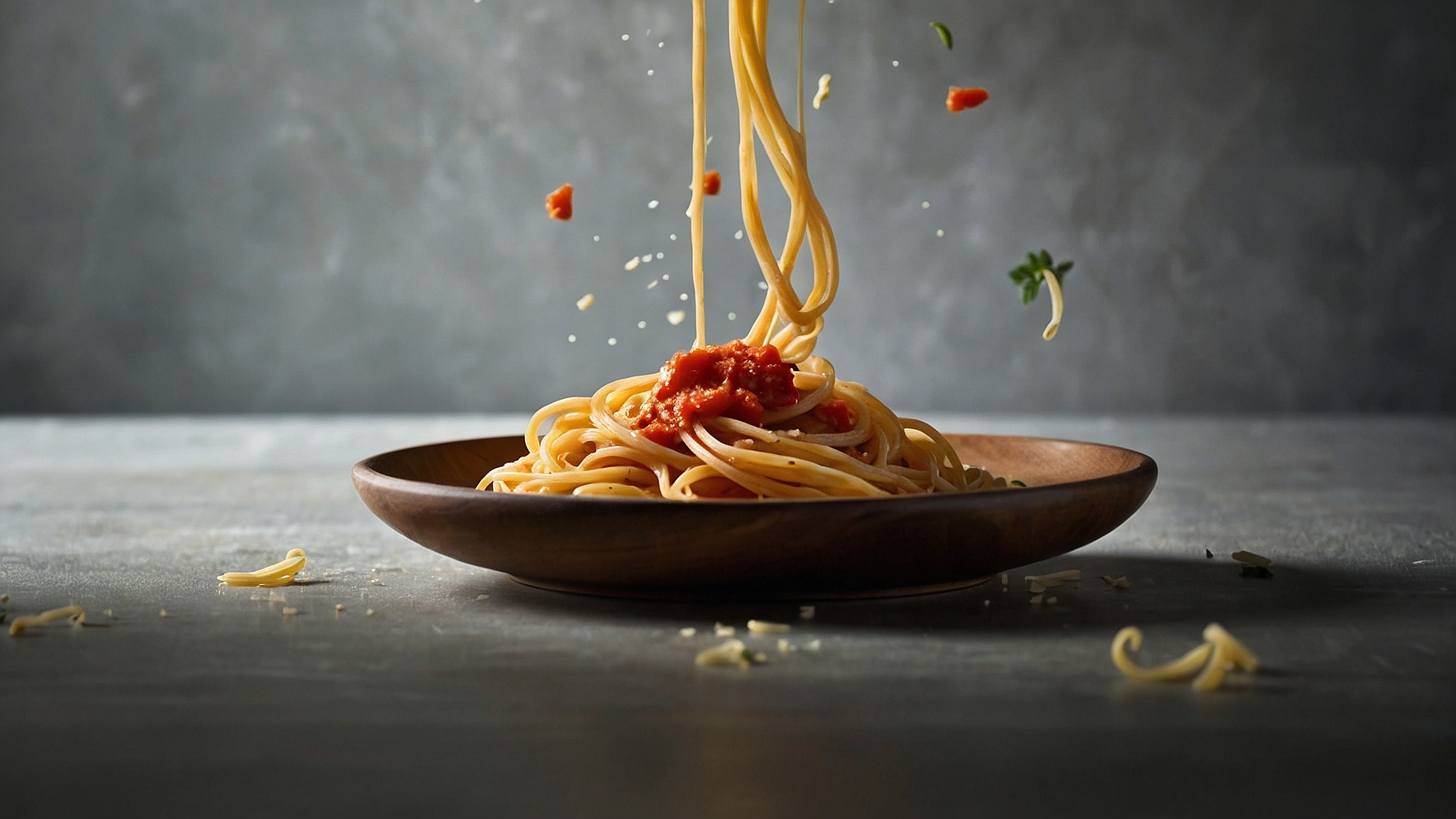 Italian Pasta with Agnolini in Motion