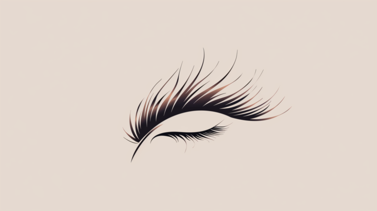 Minimalist Eyelash Extensions Logo