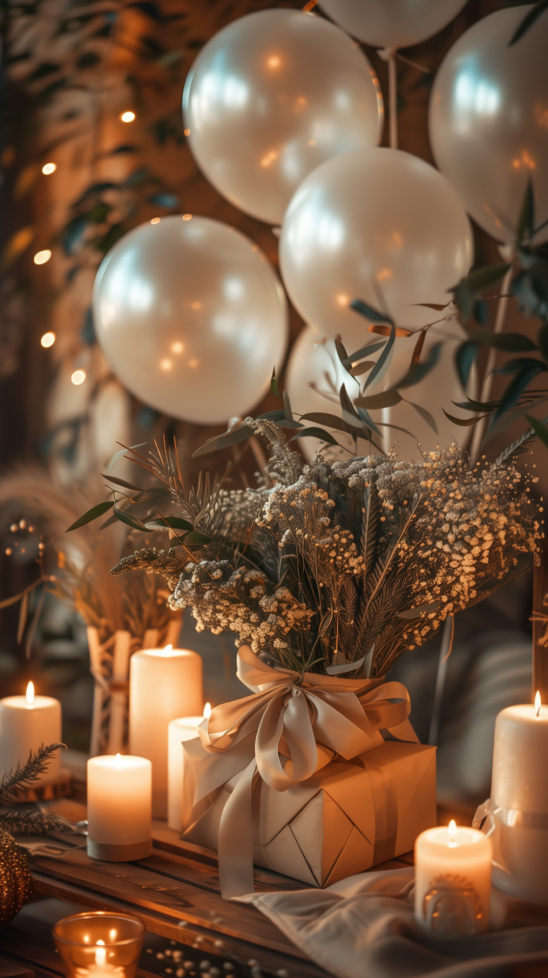 Warm and Cozy Boho Party Setup
