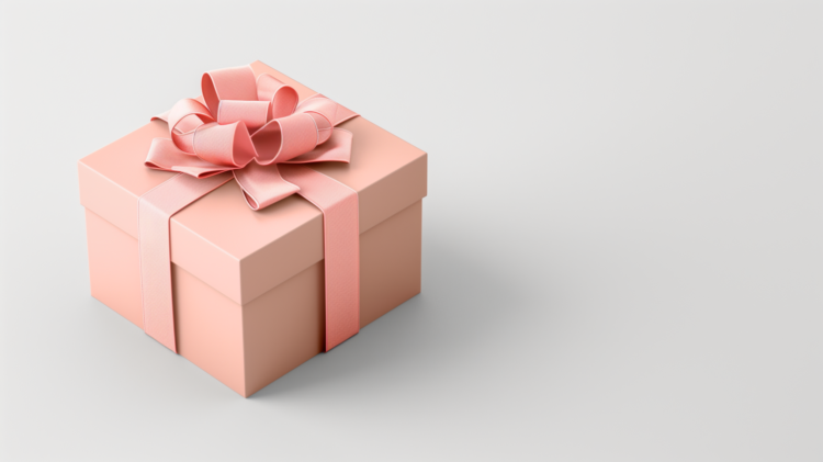 Beautiful Pink Present for Elegant Celebrations