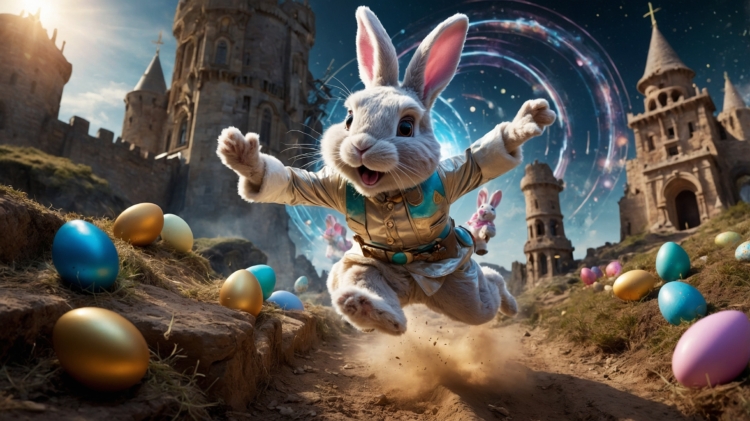 The Easter Bunny’s Magical Leap