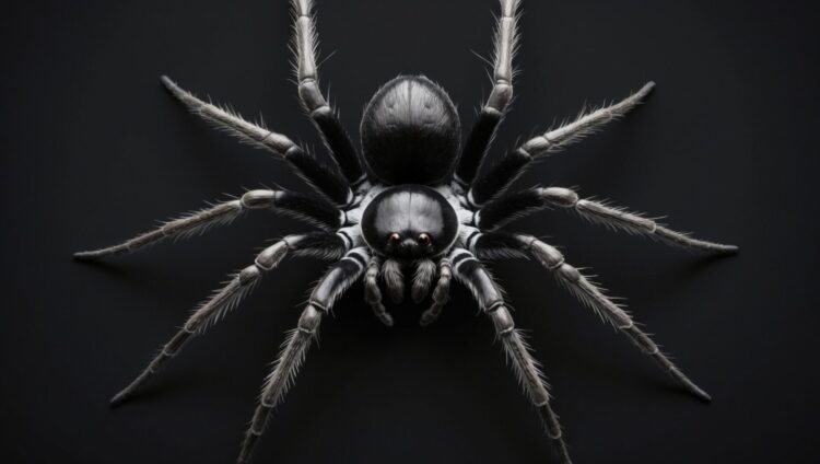 Fear and Elegance: A Spider in Detail