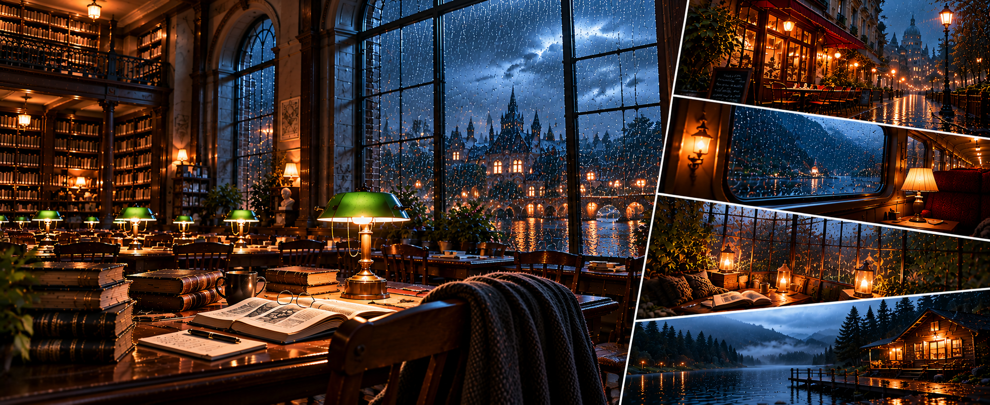 Cozy Rainy Nights – Cinematic Rainy Night Images