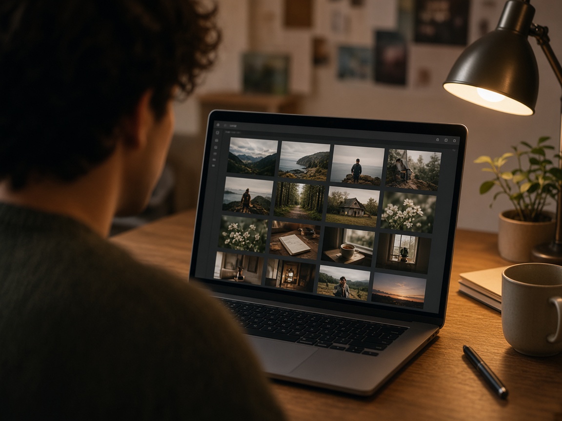 Gallery browse with mobile crop in mind