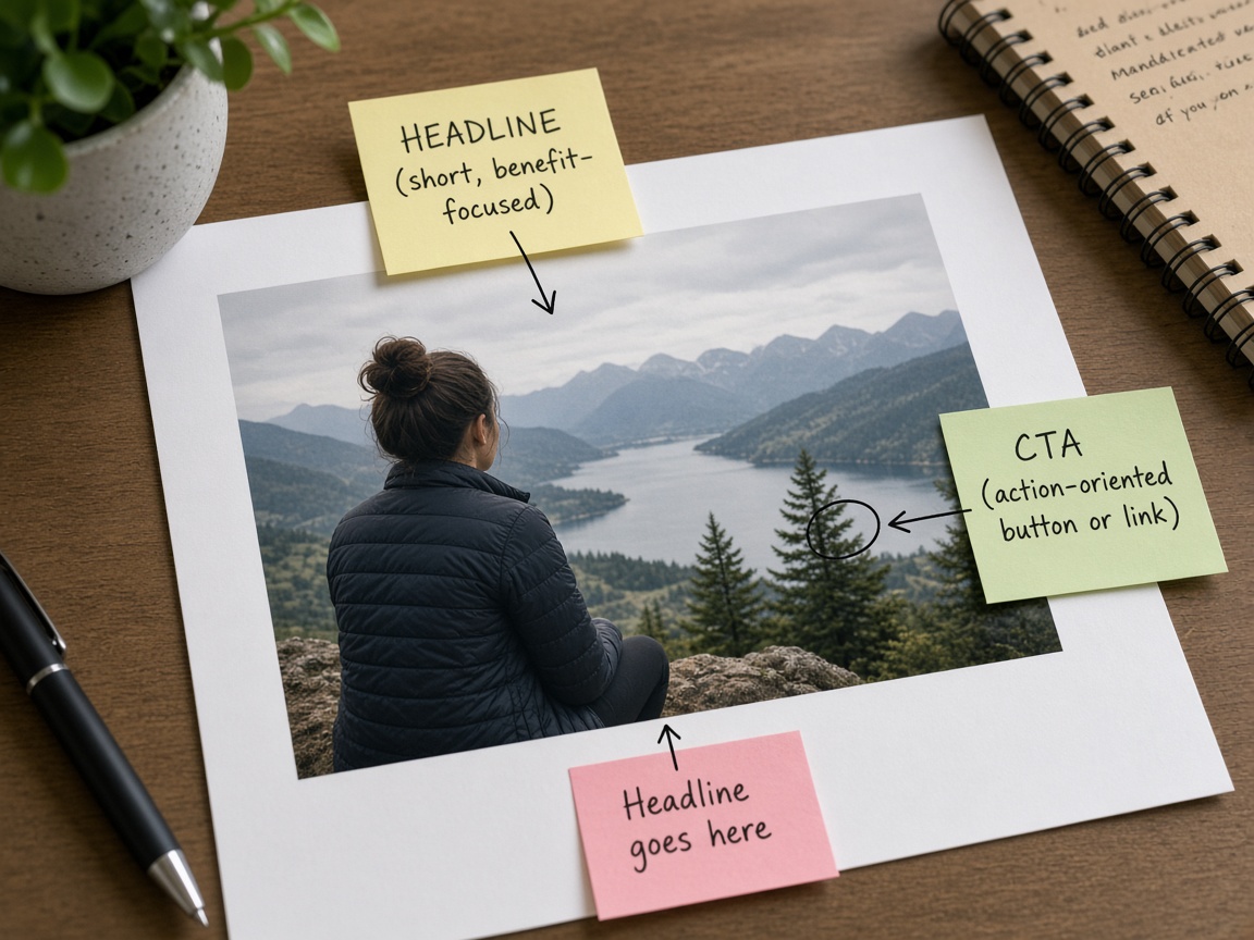 Plan headline and CTA zones